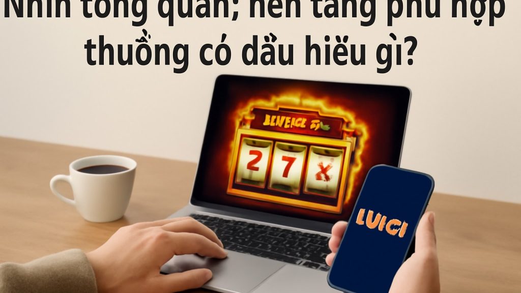 Nhìn tổng quan: nền tảng phù hợp thường có dấu hiệu gì? Minh họa: Nhìn tổng quan: nền tảng phù hợp thường có dấu hiệu gì?