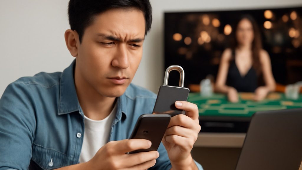Minh họa: 1) Bảo mật tài khoản: ưu tiên số 1 trước khi giải trí